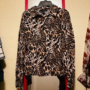 Leopard Blouse